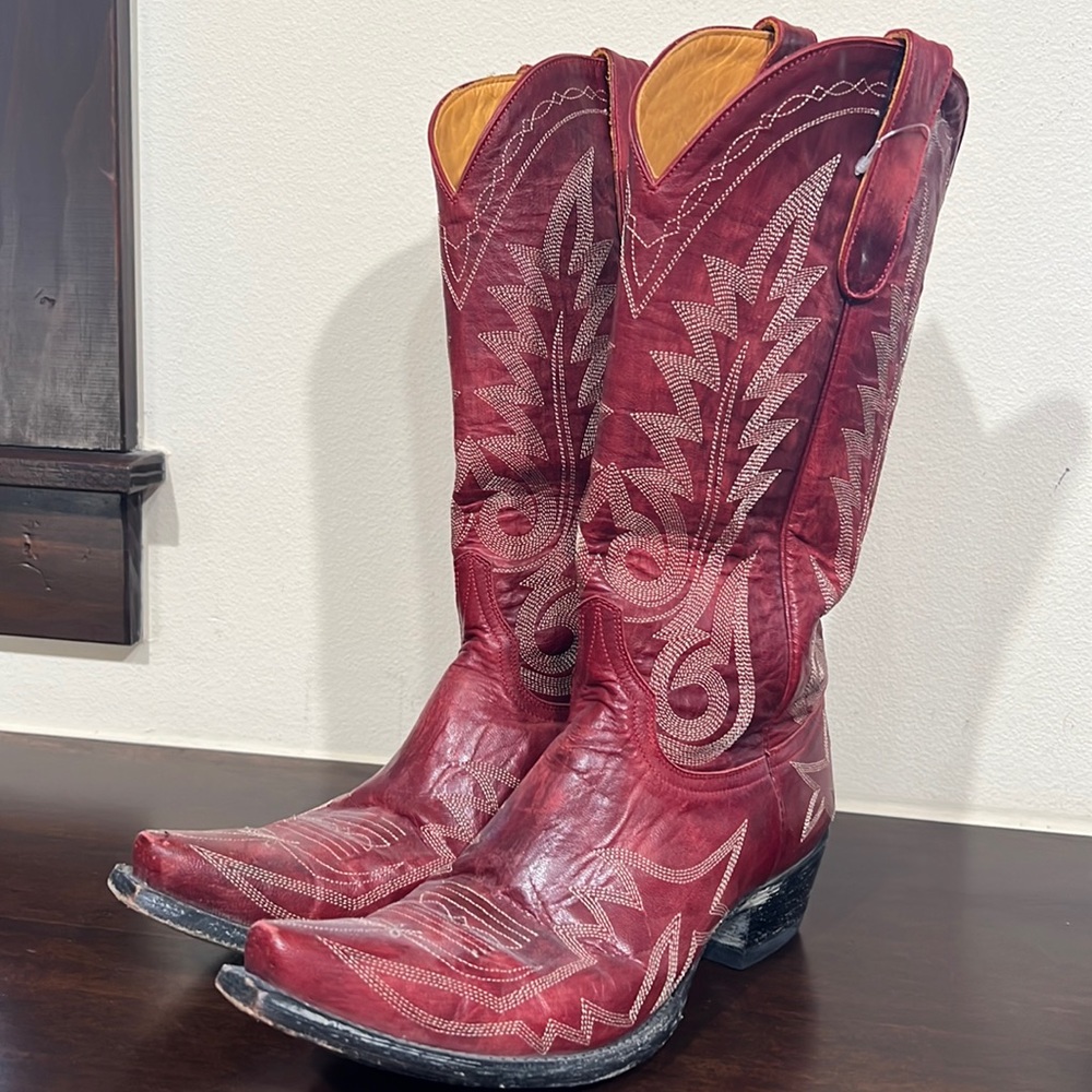 Old Gringo red cowboy boots ❤️ size 9.5